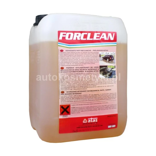FORCLEAN motormosó és nyári előmosó tisztítószer 10kg